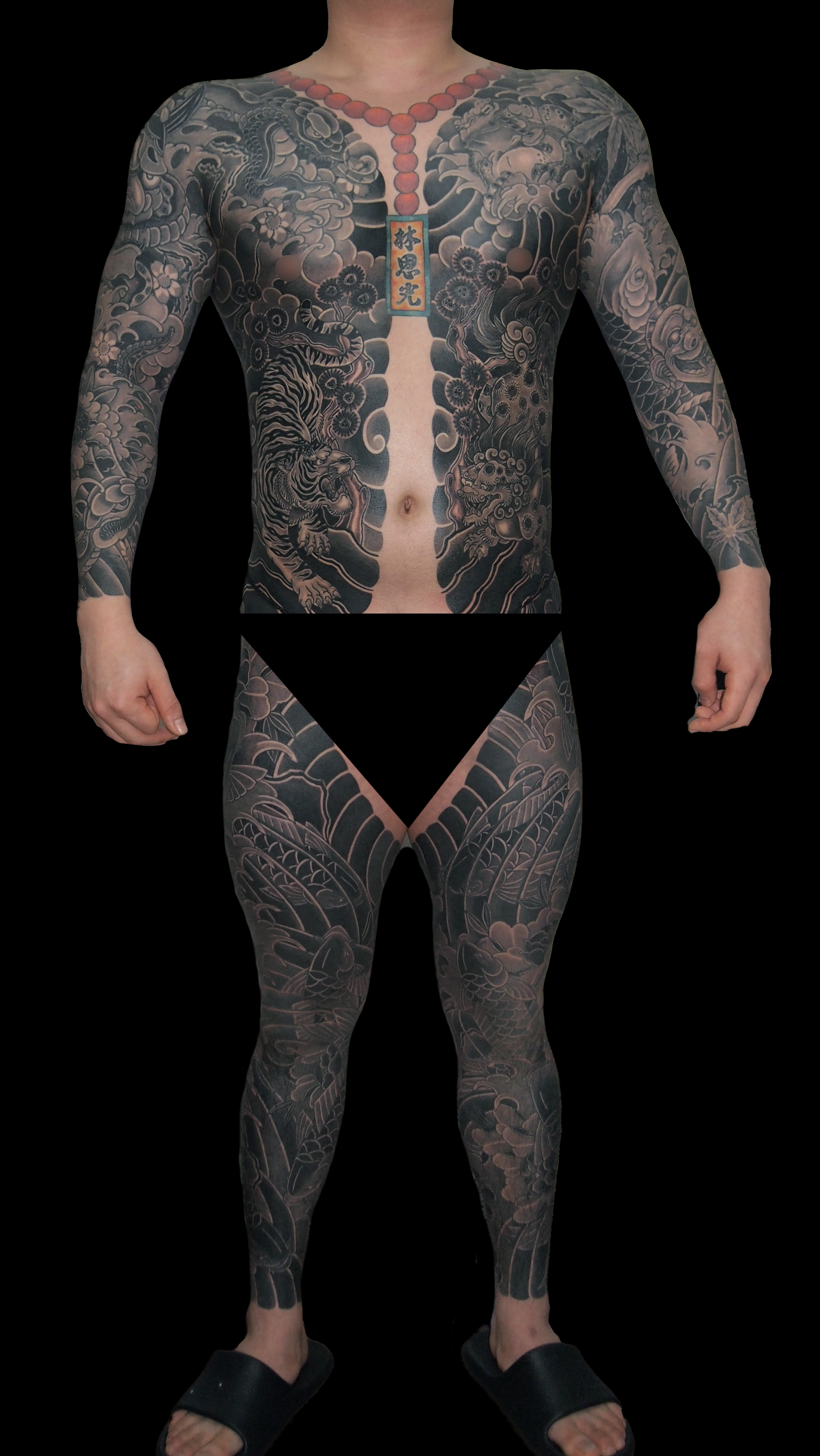 양산 이레즈미 타투 작업 포트폴리오